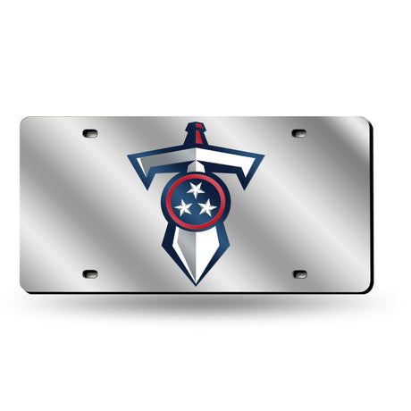 NFL Tennessee Titans Laser Cut Silver License Plate Tag Fan Gear NFL Tennessee Titans