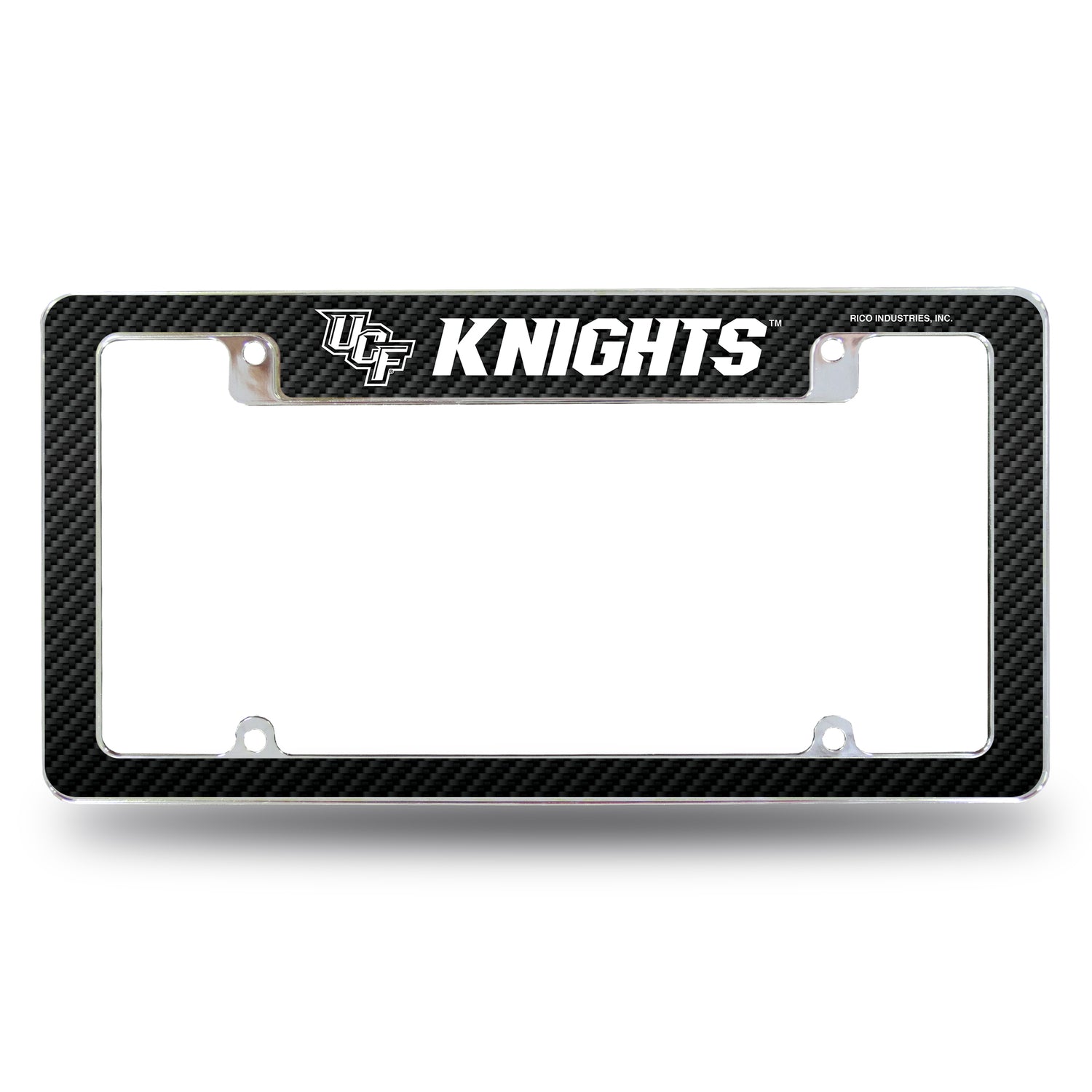 NCAA Central Florida Knights - UCF All Over Chrome Frame Fan Gear NCAA Central Florida Knights