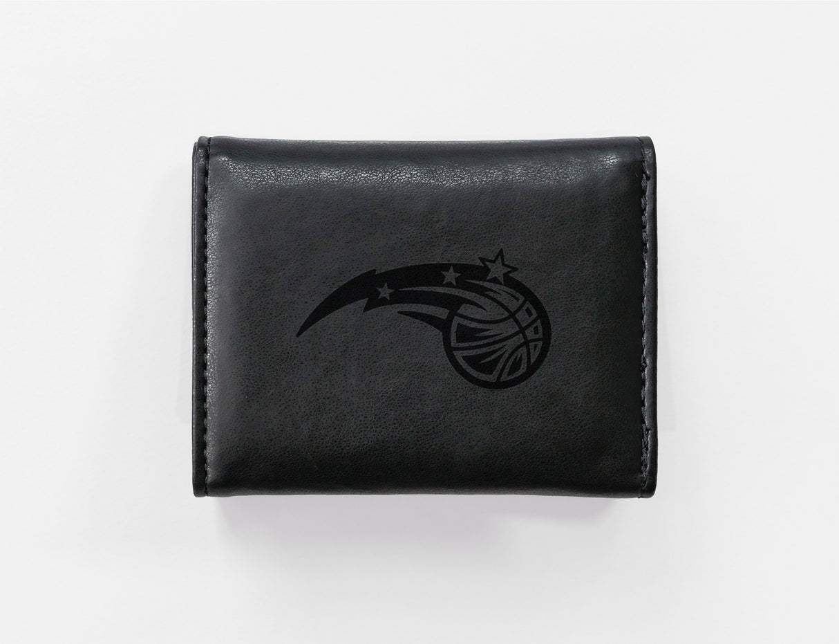 NBA Orlando Magic Laser Engraved Trifold Wallet Fan Gear NBA Orlando Magic