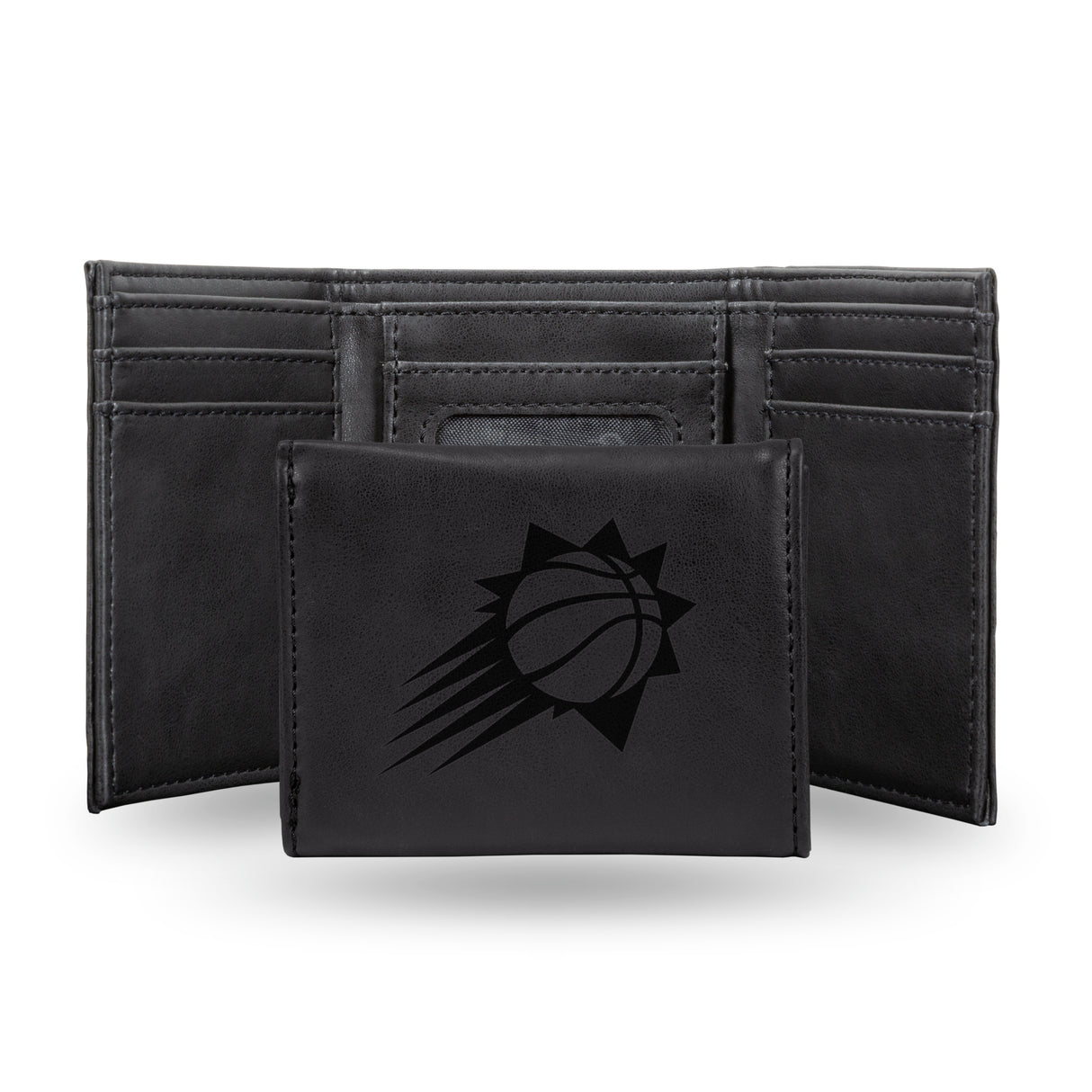 NBA Phoenix Suns Laser Engraved Trifold Wallet Fan Gear NBA Phoenix Suns