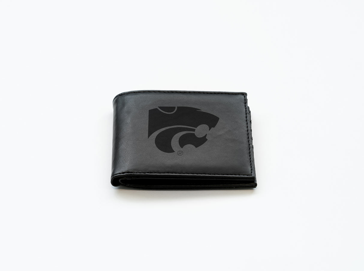 NCAA Kansas State Wildcats - KSU Laser Engraved Bill-Fold Fan Gear NCAA Kansas State Wildcats
