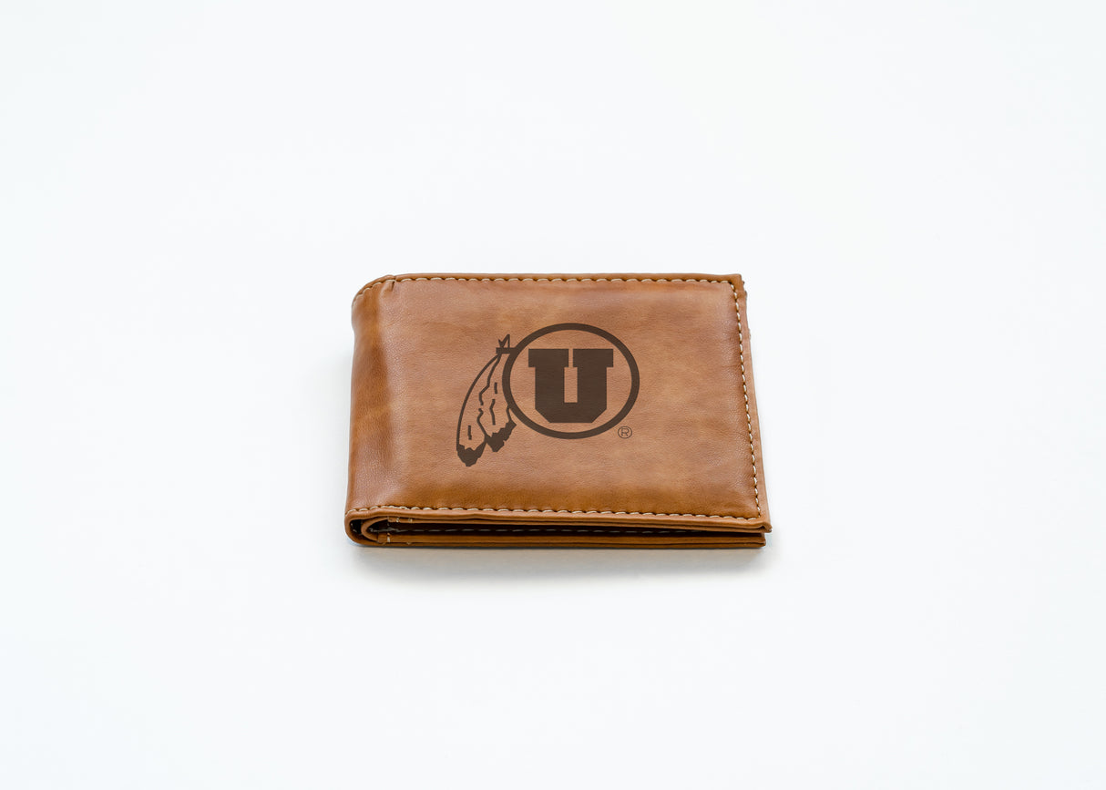 NCAA Utah Utes Laser Engraved Bill-Fold Fan Gear NCAA Utah Utes