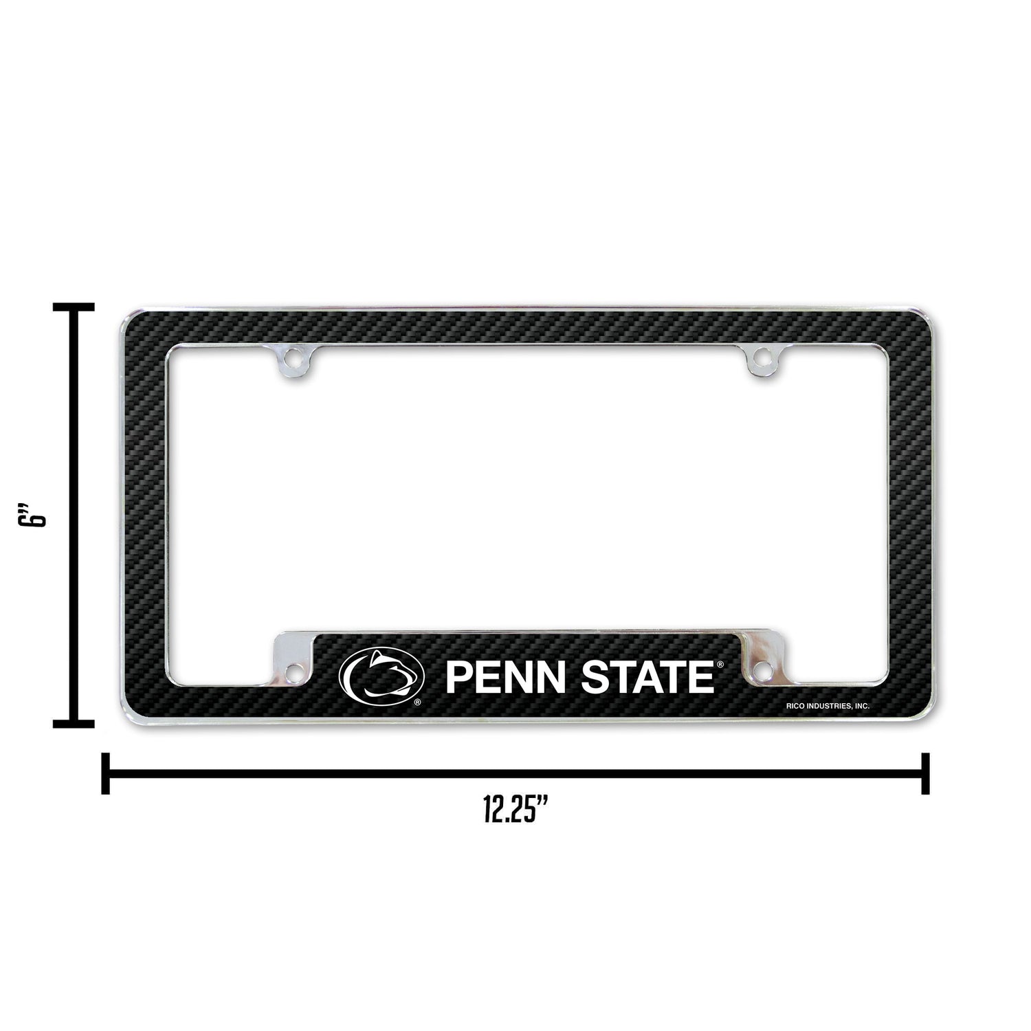 NCAA Penn State Nittany Lions - PSU All Over Chrome Frame Fan Gear NCAA Penn State Nittany Lions
