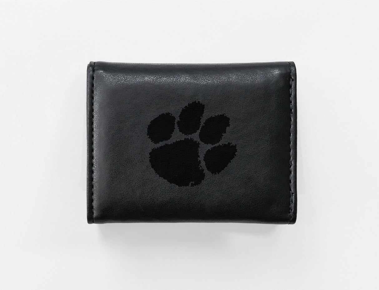 NCAA Clemson Tigers Laser Engraved Tri-Fold Wallet Fan Gear NCAA Clemson Tigers