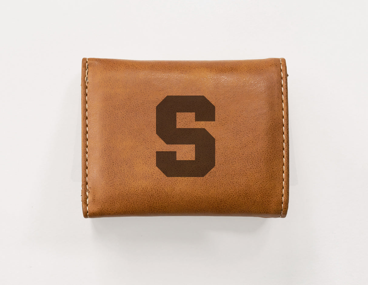 NCAA Syracuse Orange Laser Engraved Tri-Fold Wallet Fan Gear NCAA Syracuse Orange