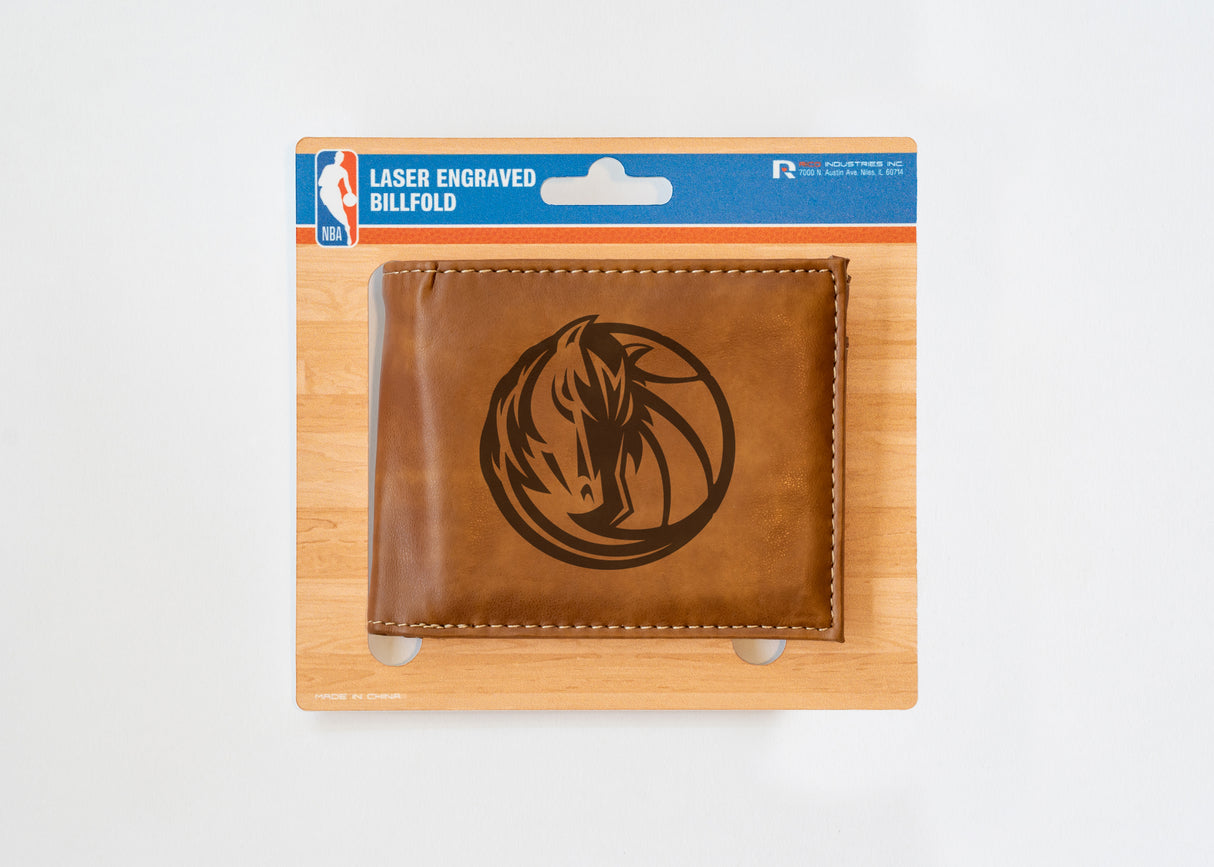 NBA Dallas Mavericks Laser Engraved Bill-Fold Fan Gear NBA Dallas Mavericks