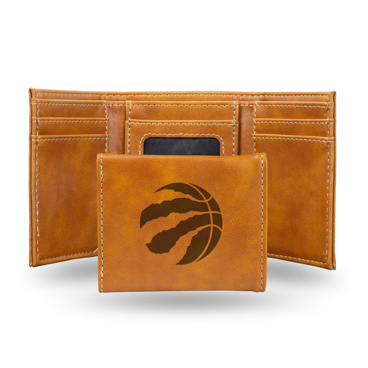 NBA Toronto Raptors Laser Engraved Trifold Wallet Fan Gear NBA Toronto Raptors
