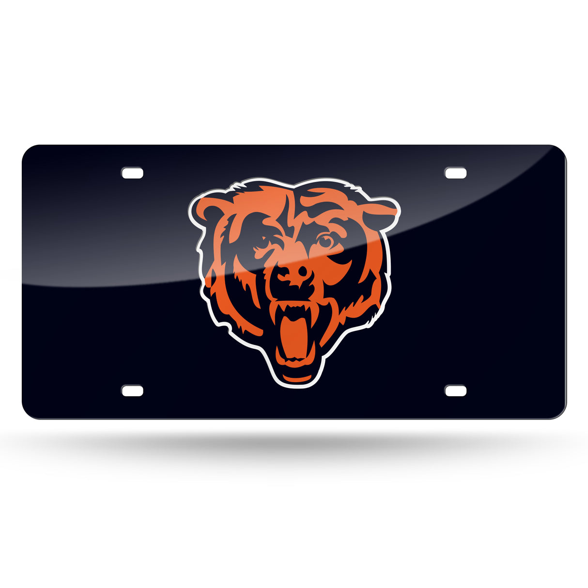 NFL Chicago Bears Laser Cut License Plate Tag Fan Gear NFL Chicago Bears