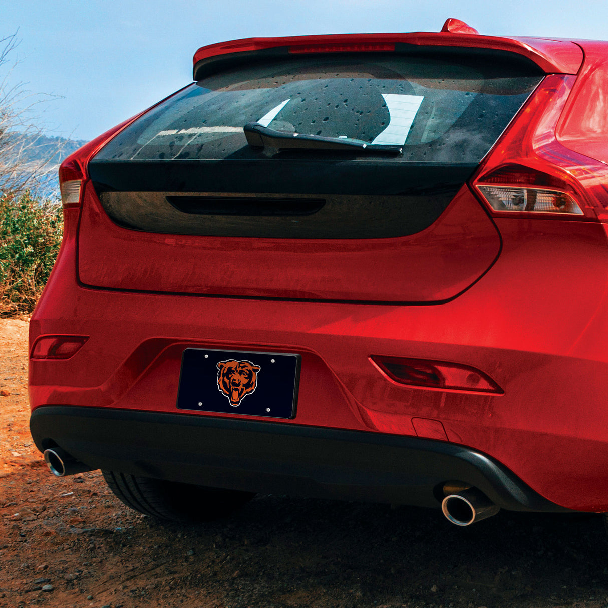 NFL Chicago Bears Laser Cut License Plate Tag Fan Gear NFL Chicago Bears