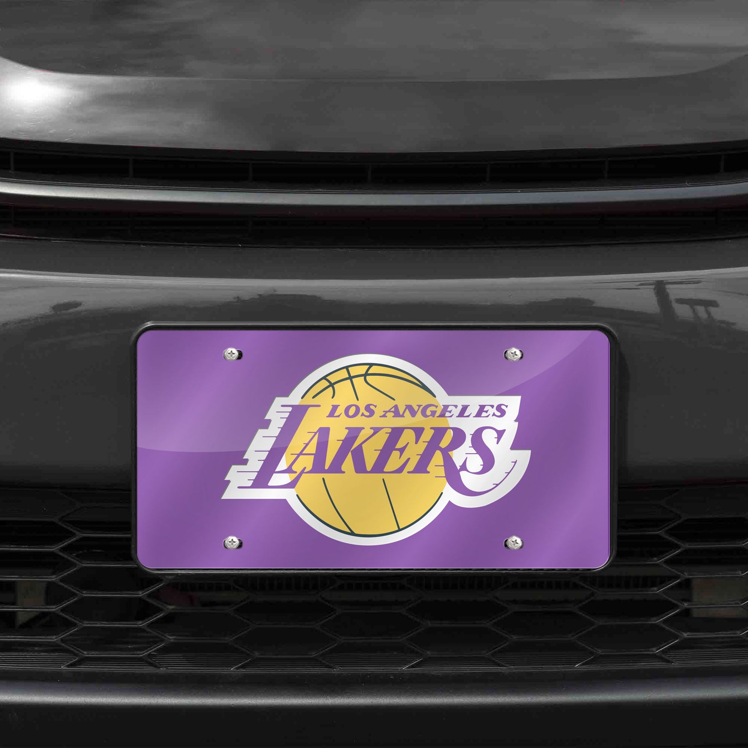 NBA Los Angeles Lakers Laser Cut License Plate Tag Fan Gear NBA Los Angeles Lakers