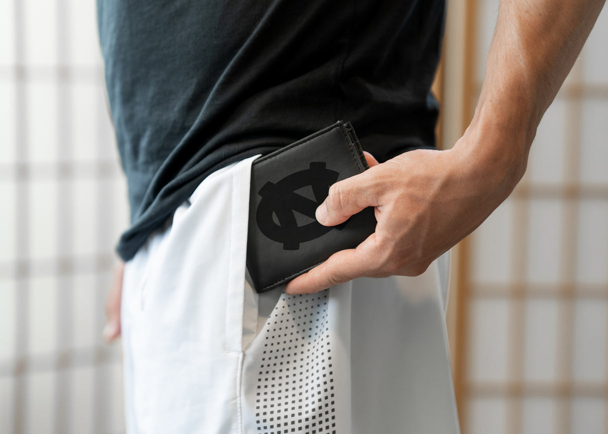 NCAA North Carolina Tar Heels Laser Engraved Bill-Fold Fan Gear NCAA North Carolina Tar Heels