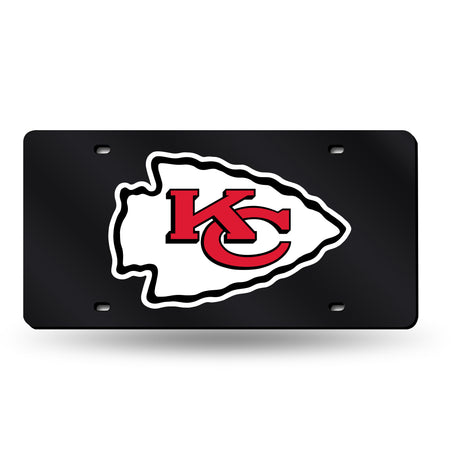 NFL Kansas City Chiefs Laser Cut License Plate Tag Fan Gear NFL Kansas City Chiefs