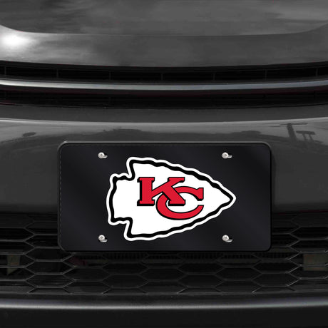 NFL Kansas City Chiefs Laser Cut License Plate Tag Fan Gear NFL Kansas City Chiefs
