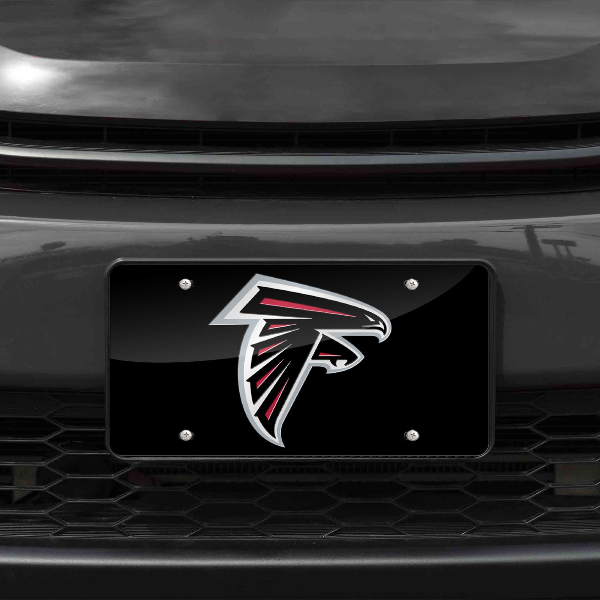 NFL Atlanta Falcons Laser Cut Automobile Tag Fan Gear NFL Atlanta Falcons