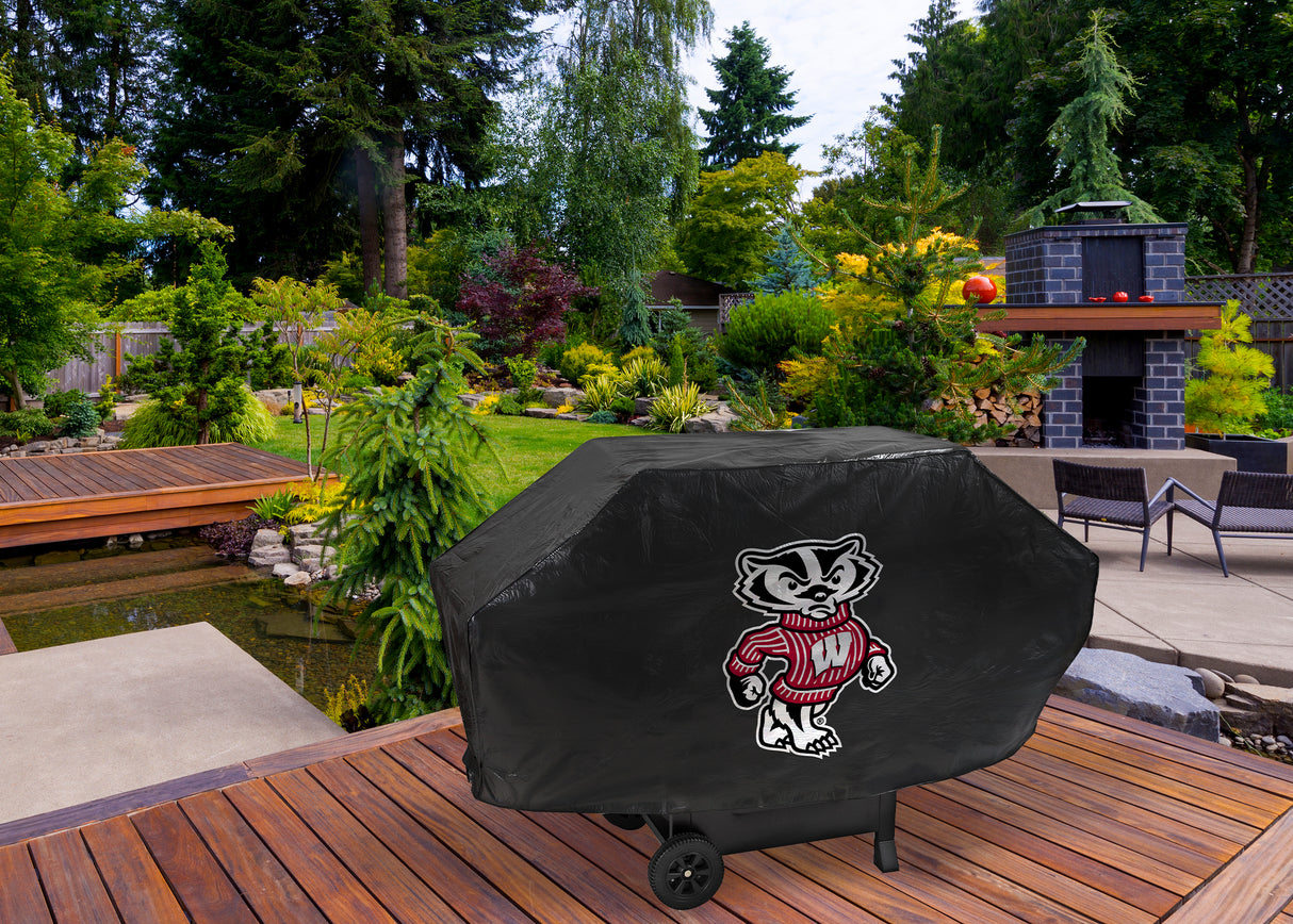 NCAA Wisconsin Badgers Grill Cover Fan Gear NCAA Wisconsin Badgers