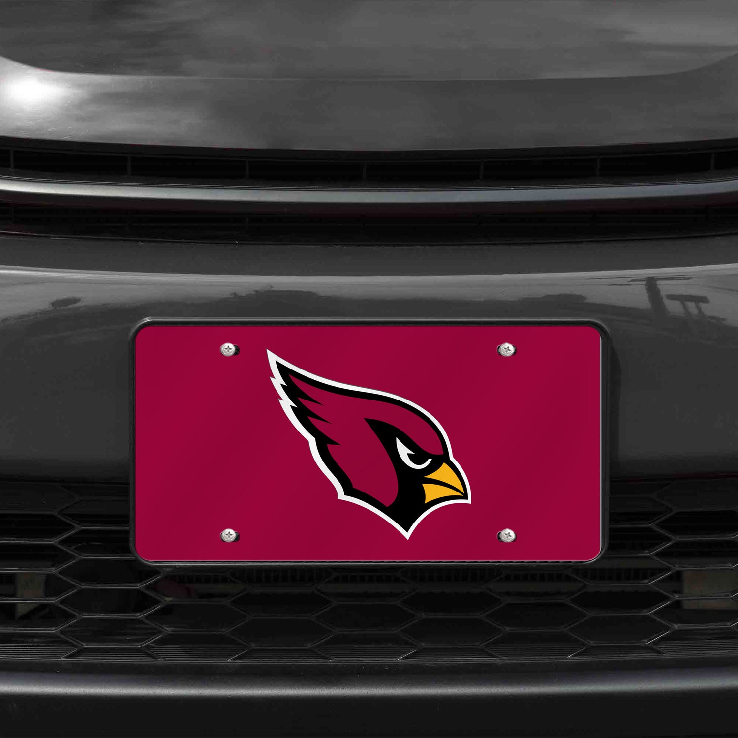 NFL Arizona Cardinals Laser Cut License Plate Tag Fan Gear NFL Arizona Cardinals