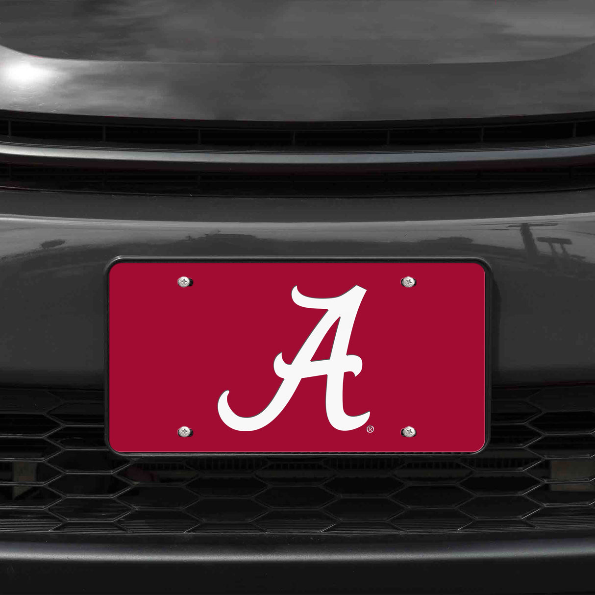 NCAA Alabama Crimson Tide Laser Cut Automobile Tag Fan Gear NCAA Alabama Crimson Tide