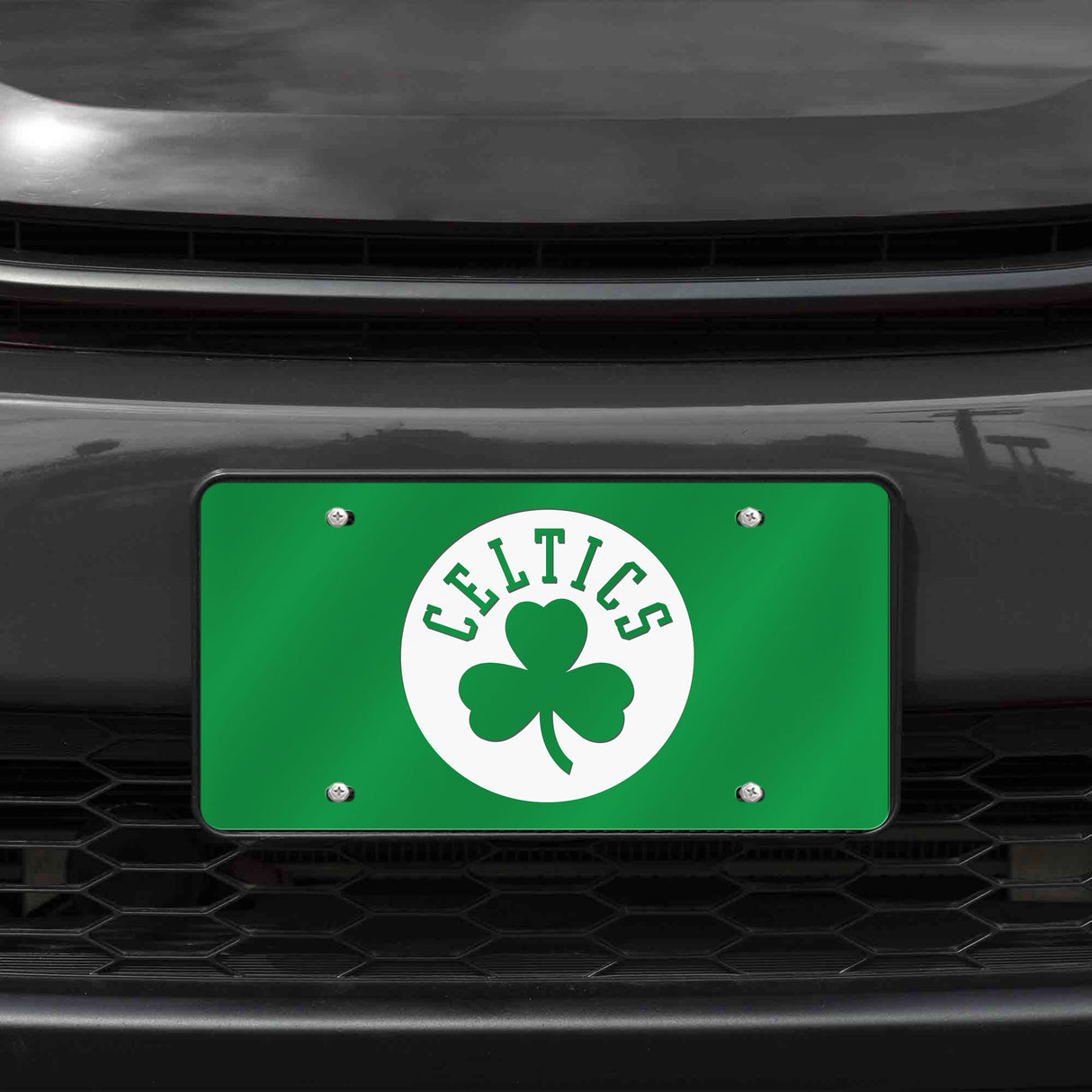 NBA Boston Celtics Laser Cut Automobile Tag Fan Gear NBA Boston Celtics