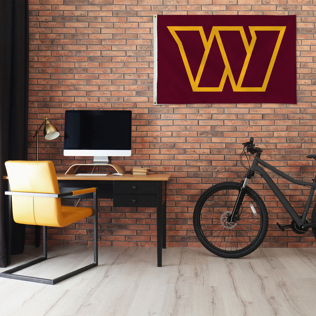 NFL Washington Commanders 3x5 Banner Flag Fan Gear NFL Washington Commanders