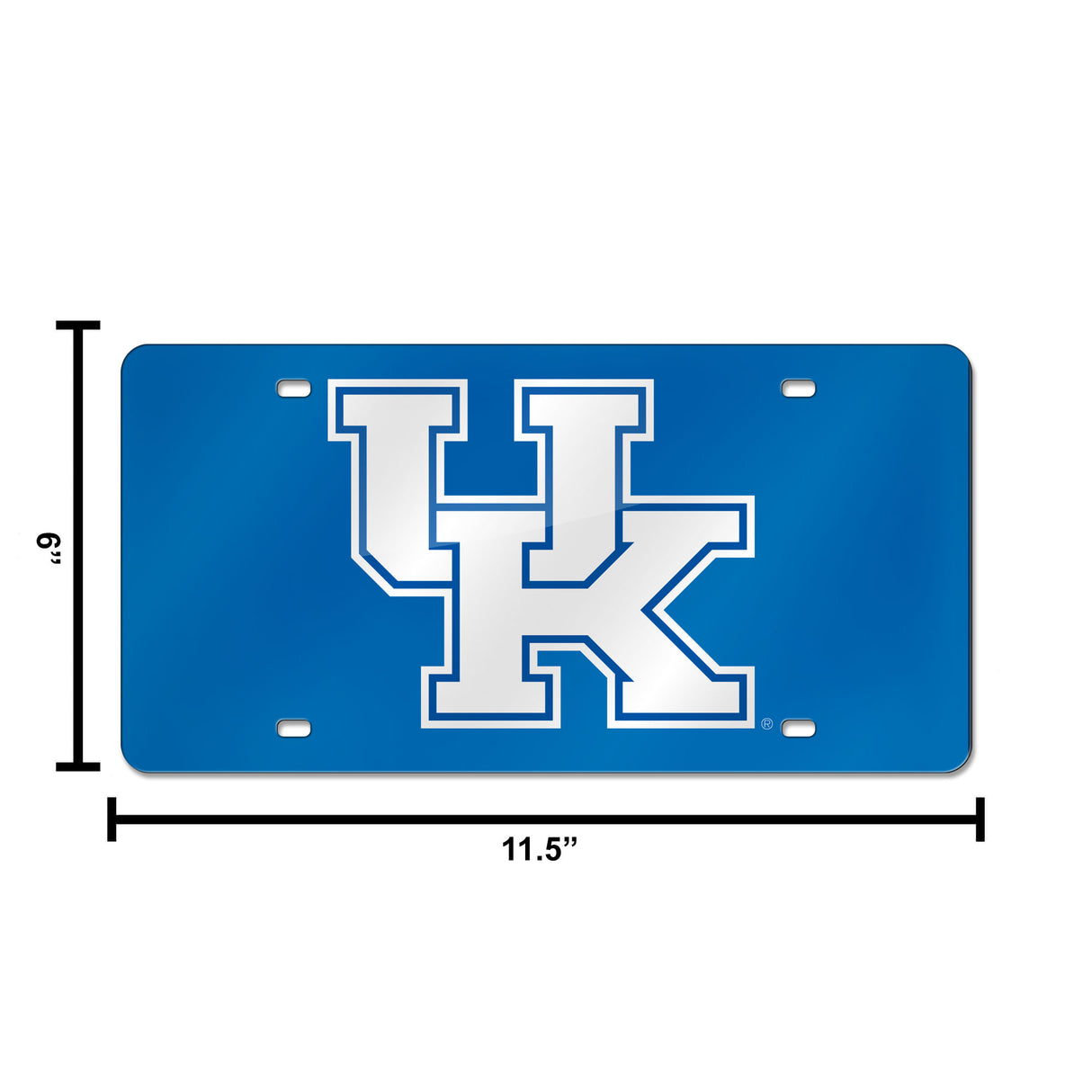 NCAA Kentucky Wildcats Laser Cut Automobile Tag Fan Gear NCAA Kentucky Wildcats