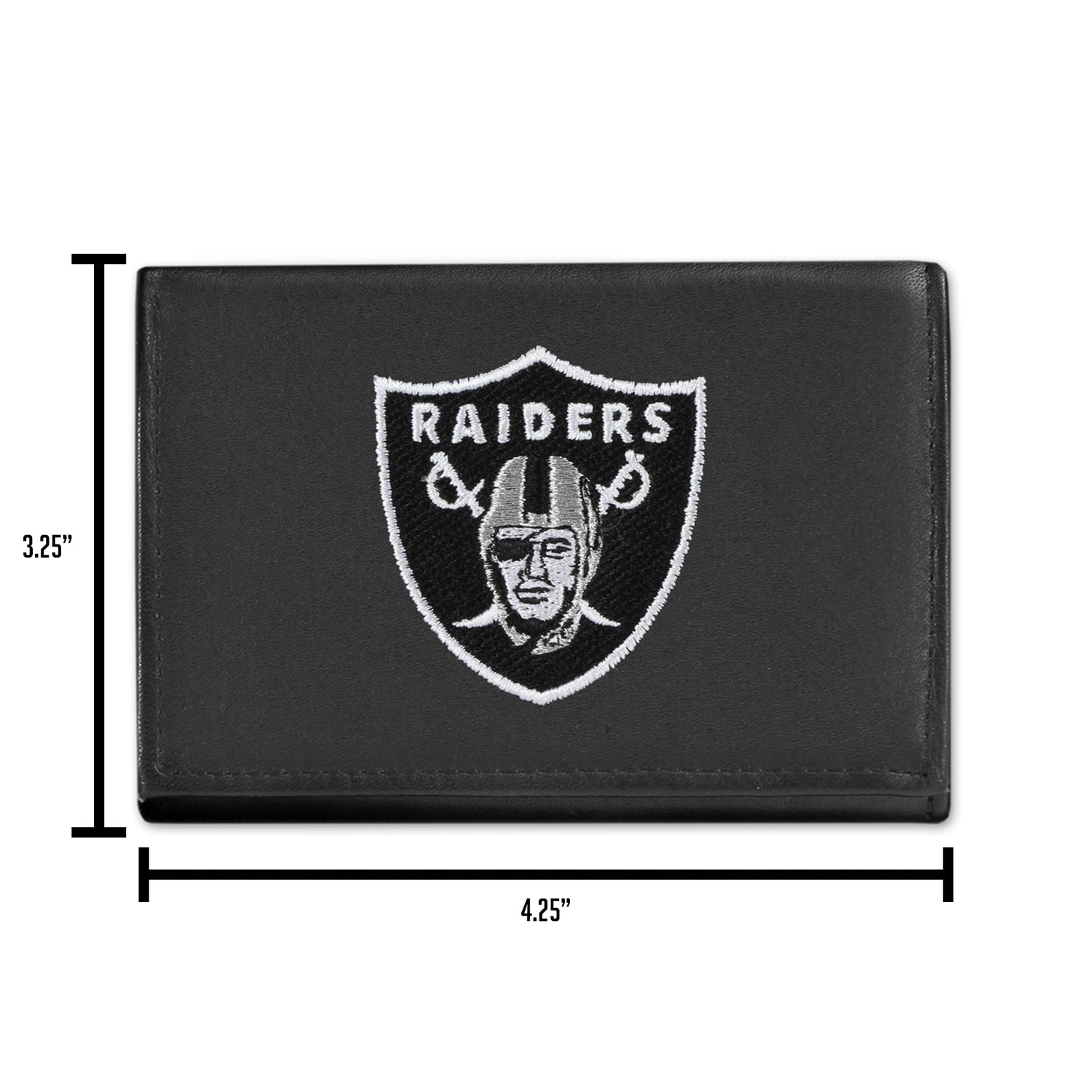 NFL Las Vegas Raiders Tri-Fold Wallet Fan Gear NFL Las Vegas Raiders