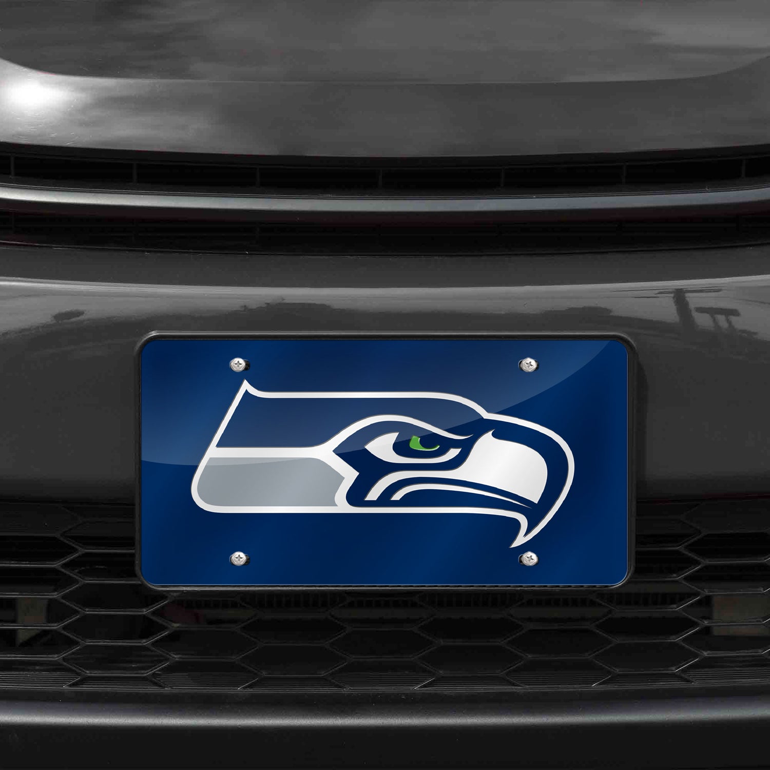 NFL Seattle Seahawks Laser Cut Automobile Tag Fan Gear NFL Seattle Seahawks