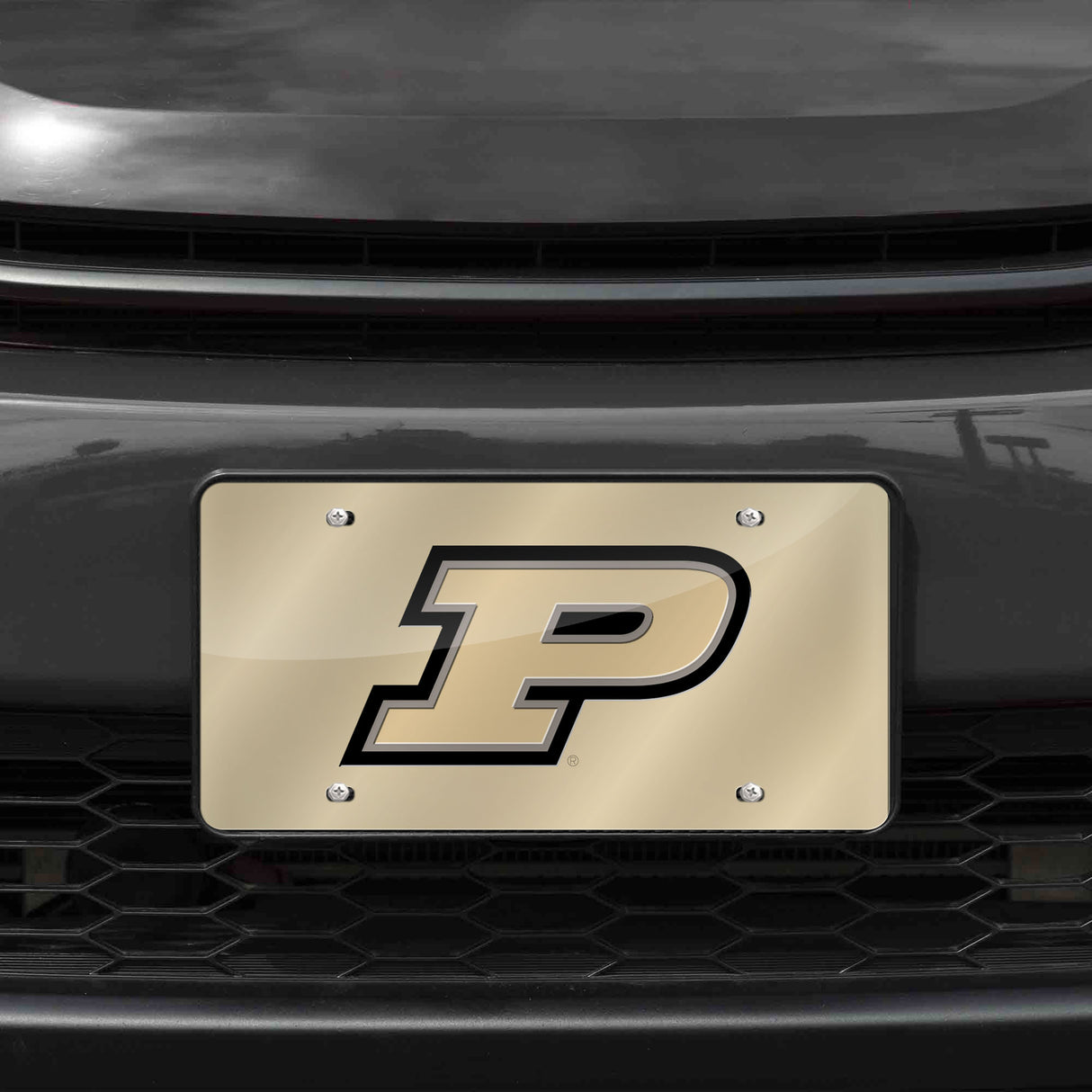 NCAA Purdue Boilermakers Laser Cut Automobile Tag Fan Gear NCAA Purdue Boilermakers