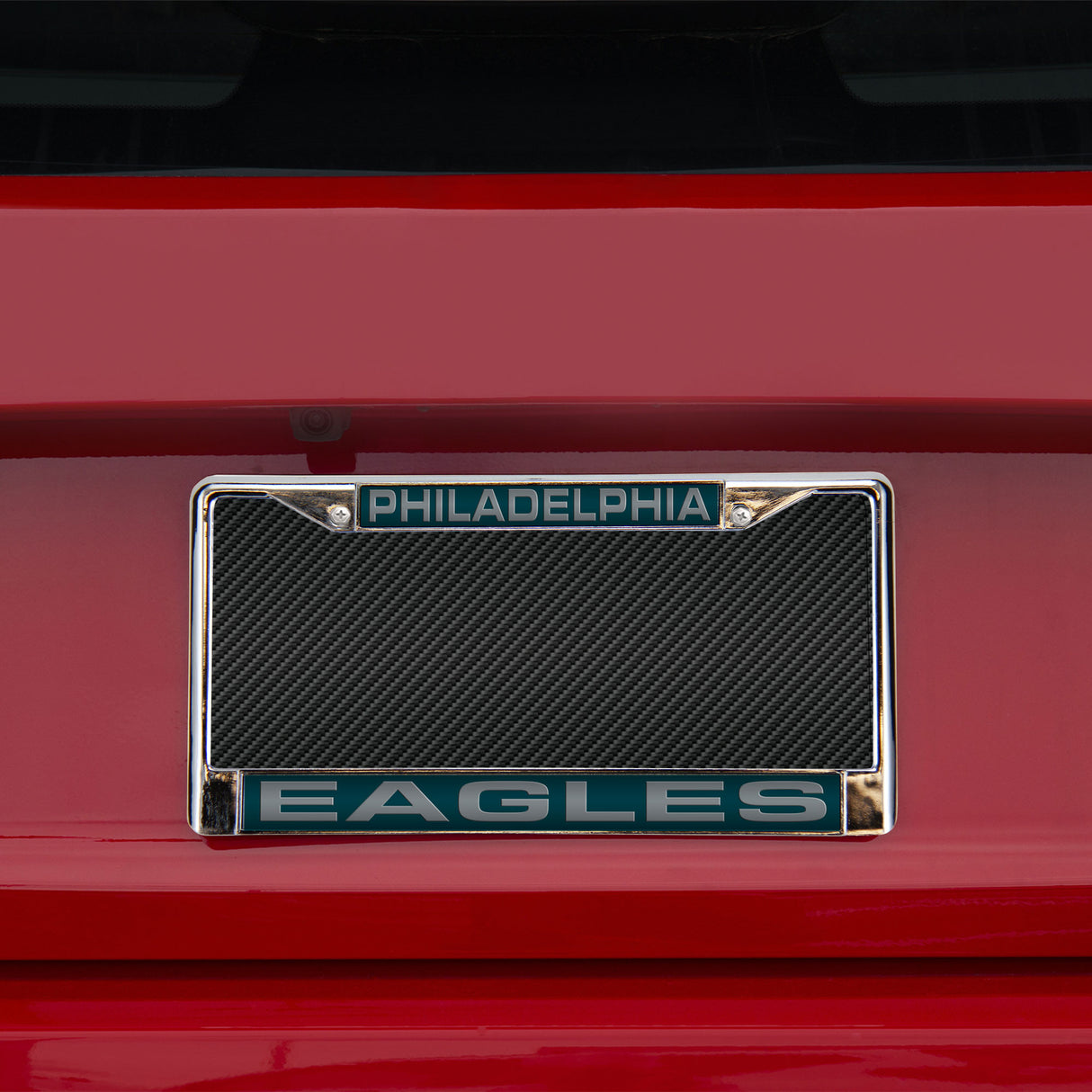 NFL Philadelphia Eagles Laser Cut Chrome License Plate Frame Fan Gear NFL Philadelphia Eagles