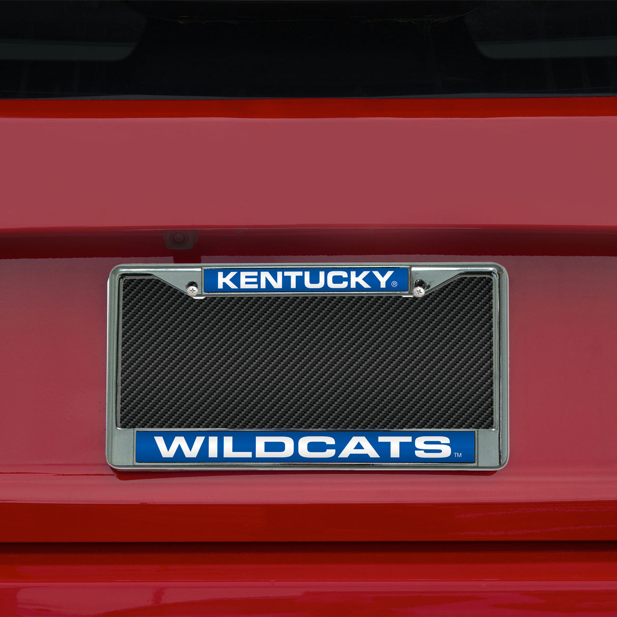 NCAA Kentucky Wildcats Laser Cut Chrome License Plate Frame Fan Gear NCAA Kentucky Wildcats