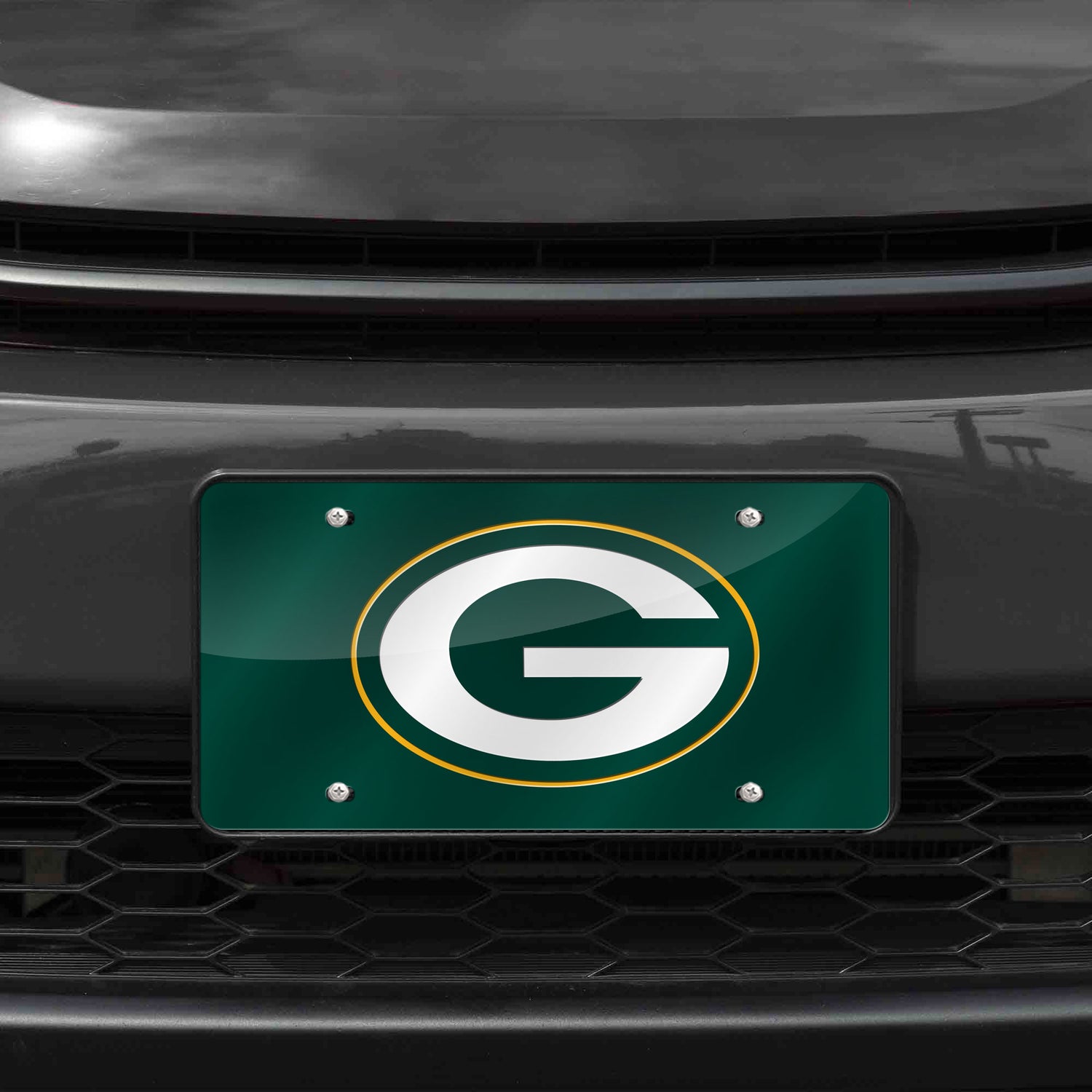 NFL Green Bay Packers Laser Cut License Plate Tag Fan Gear NFL Green Bay Packers