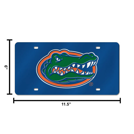 NCAA Florida Gators Laser Cut Automobile Tag Fan Gear NCAA Florida Gators
