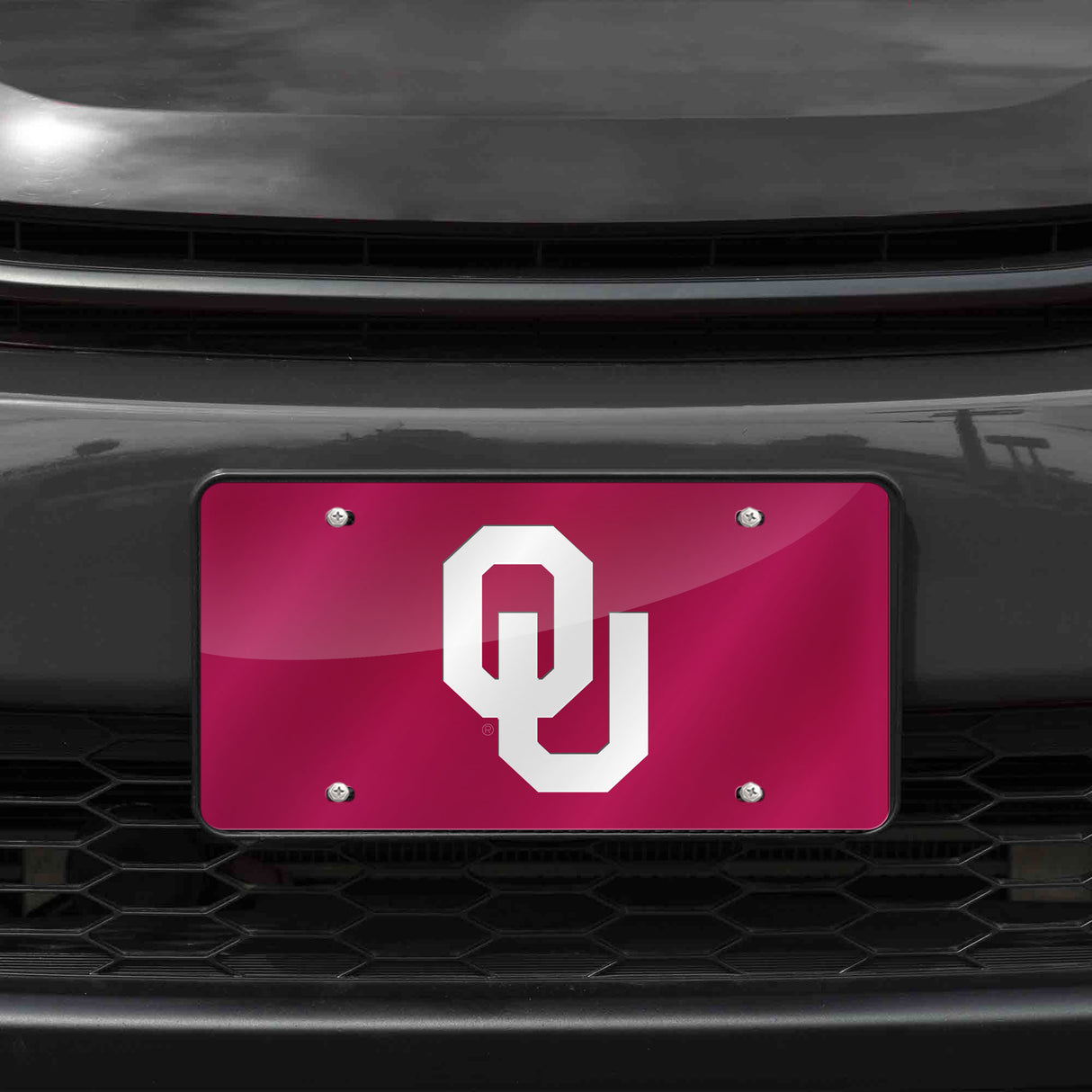 NCAA Oklahoma Sooners Laser Cut Automobile Tag Fan Gear NCAA Oklahoma Sooners