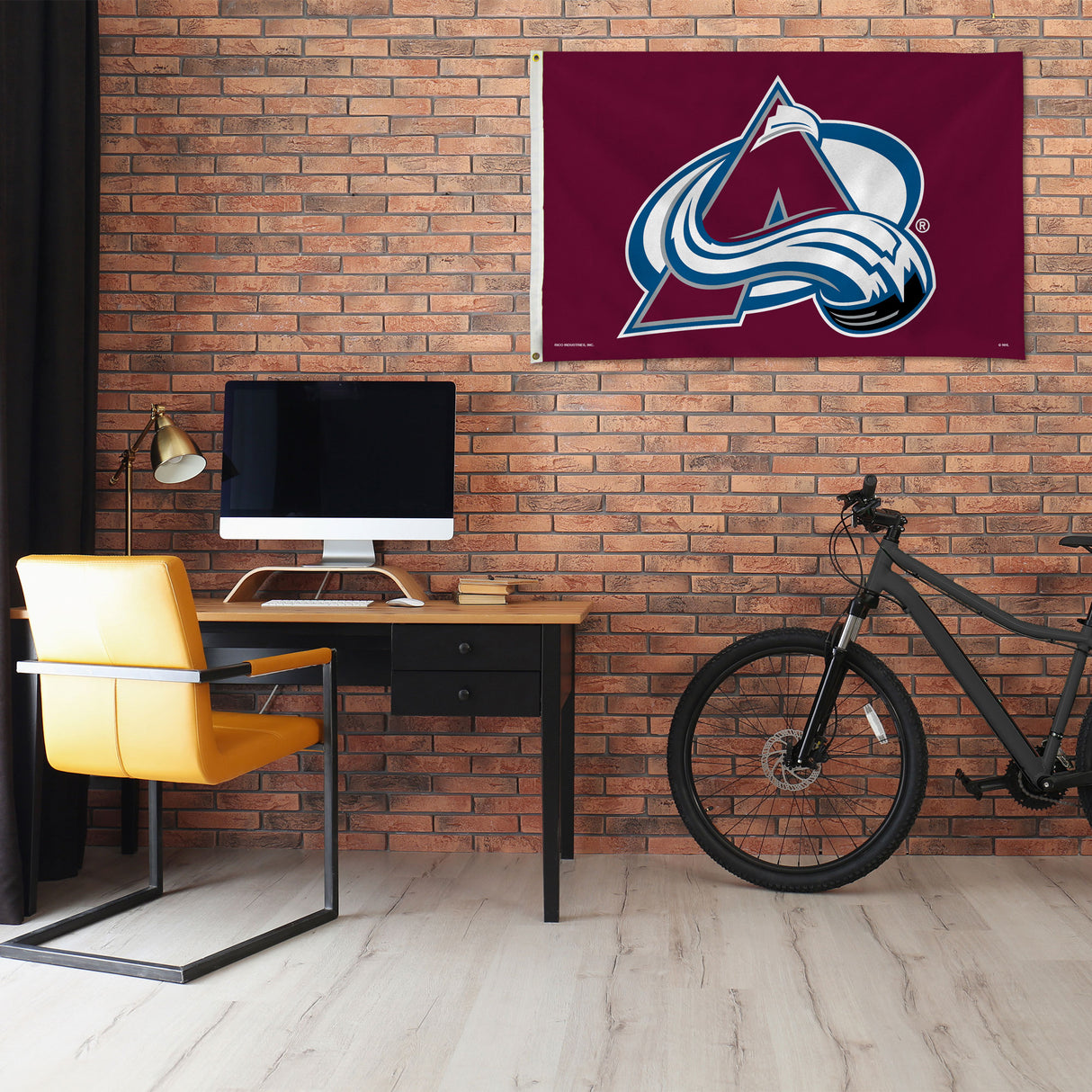 NHL Colorado Avalanche Banner Flag Fan Gear NHL Colorado Avalanche