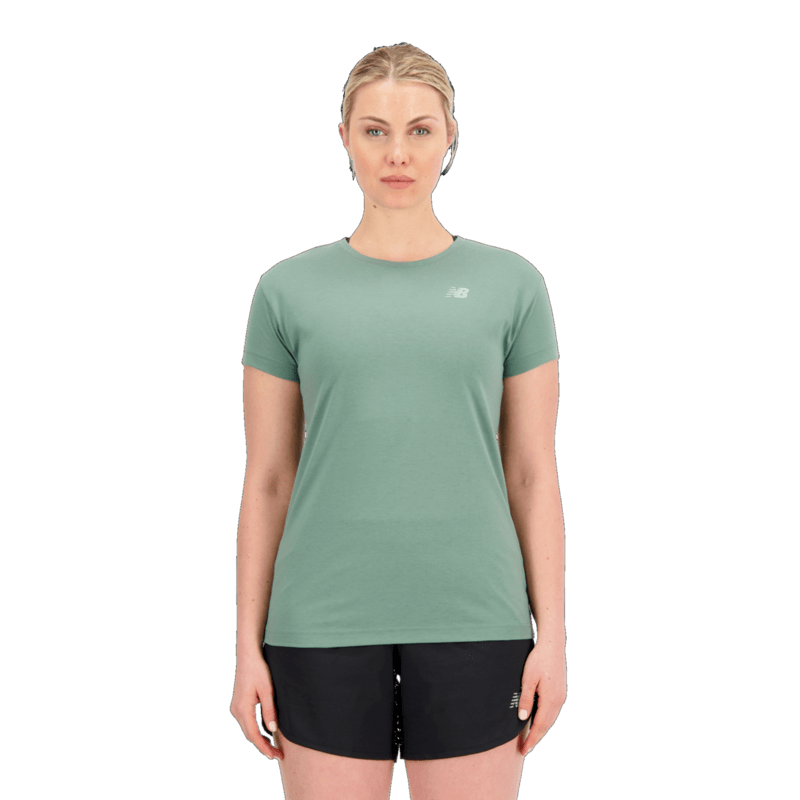 New Balance Women's Relentless Heathertech T-Shirt New Balance