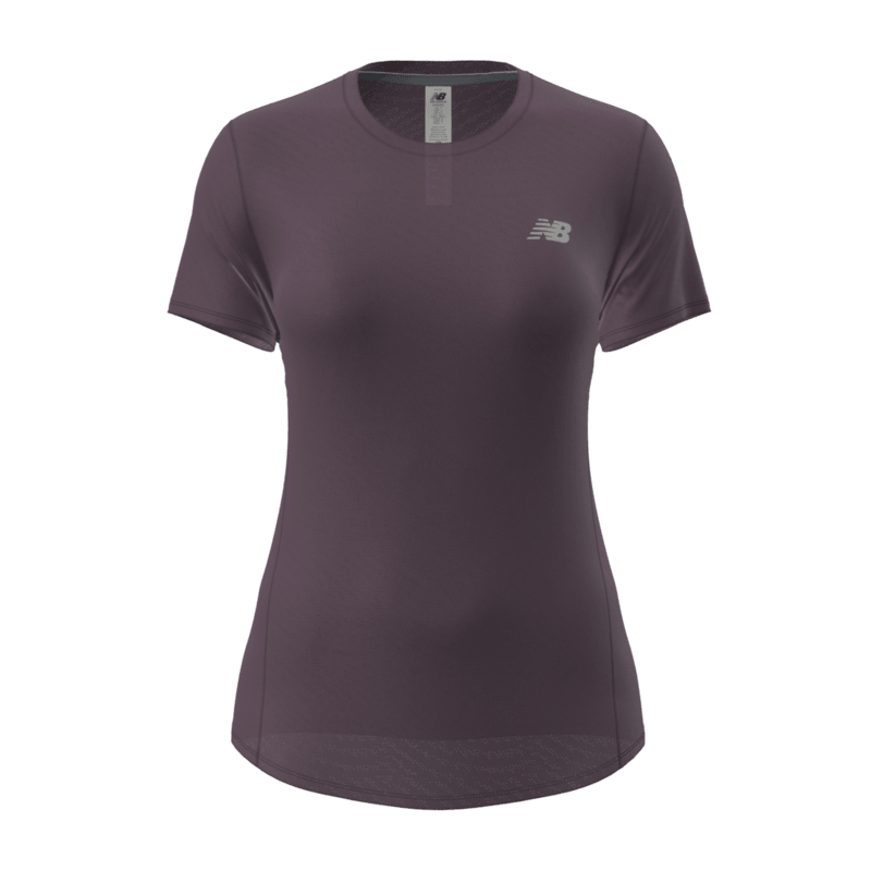 New Balance Women's Jacquard Slim T-Shirt Womens Apparel Shirts & Tops