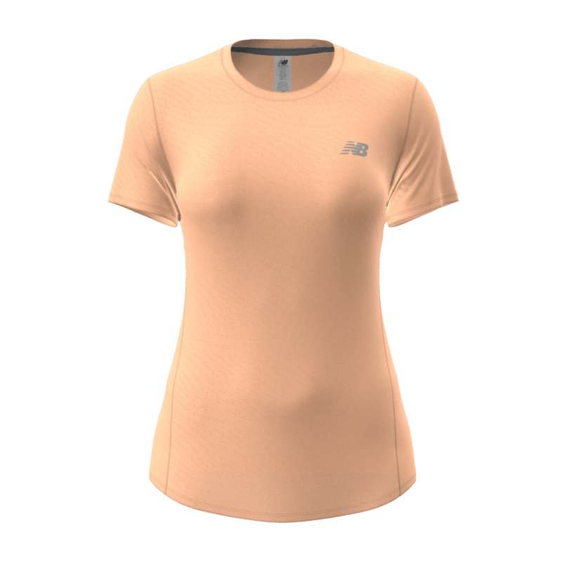 New Balance Women's Jacquard Slim T-Shirt Womens Apparel Shirts & Tops