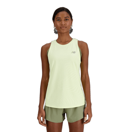 New Balance Women's Jacquard Slim Tank Womens Apparel Shirts & Tops