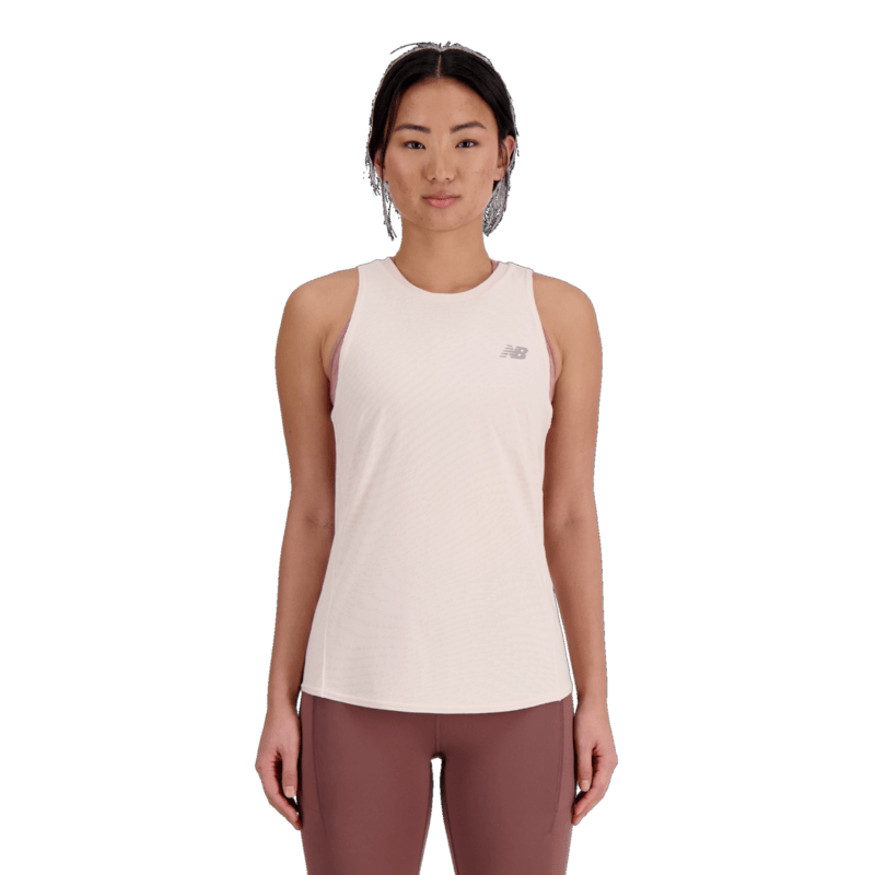 New Balance Women's Jacquard Slim Tank Womens Apparel Shirts & Tops