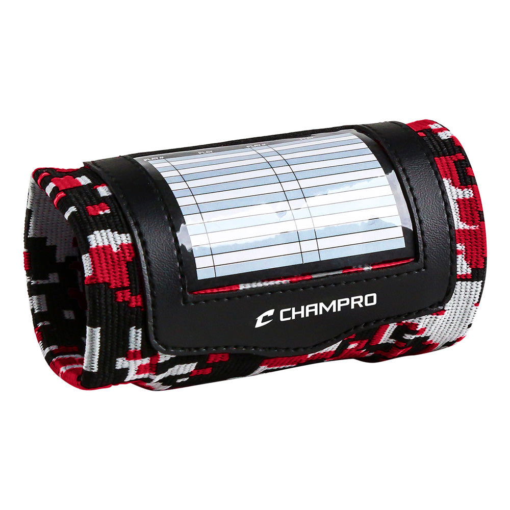 Champro Adult Single Pocket Wristband Playbook Football Accessories & Bags All