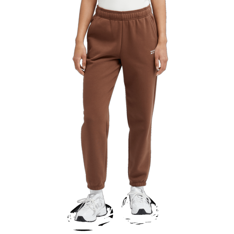 New Balance Women's Linear Heritage Brushed Back Fleece Sweatpant Womens Apparel Pants & Sweatpants