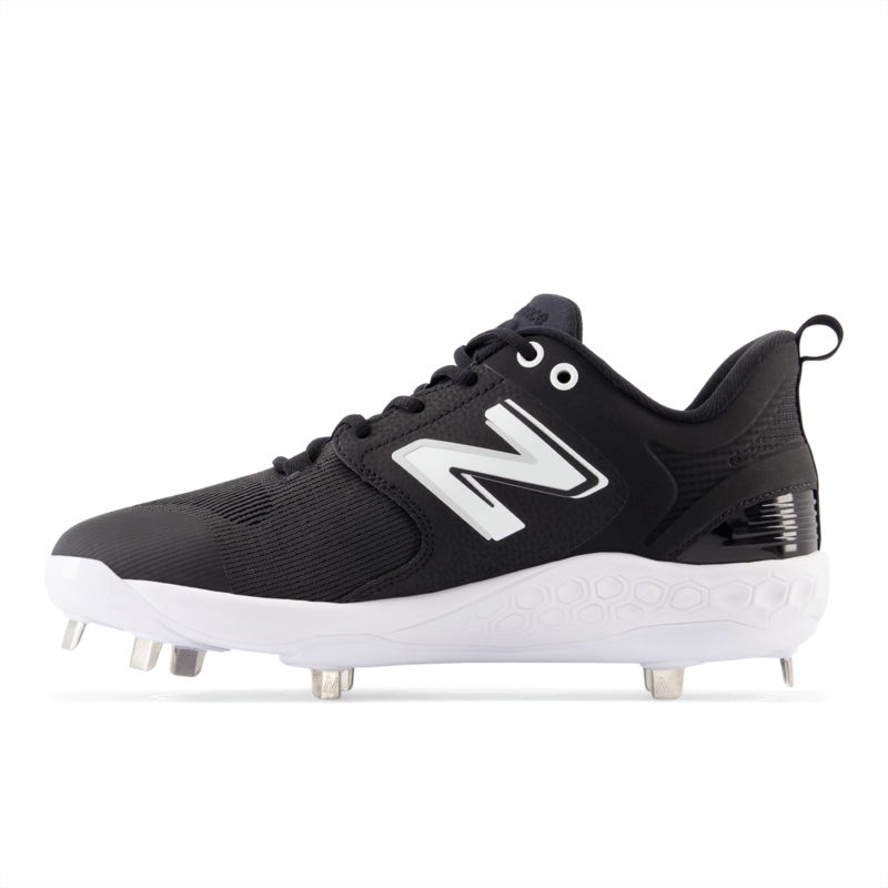 New Balance Men's Fresh Foam X 3000 V6 Metal Baseball Cleat - L3000BK6 Baseball Footwear Adult