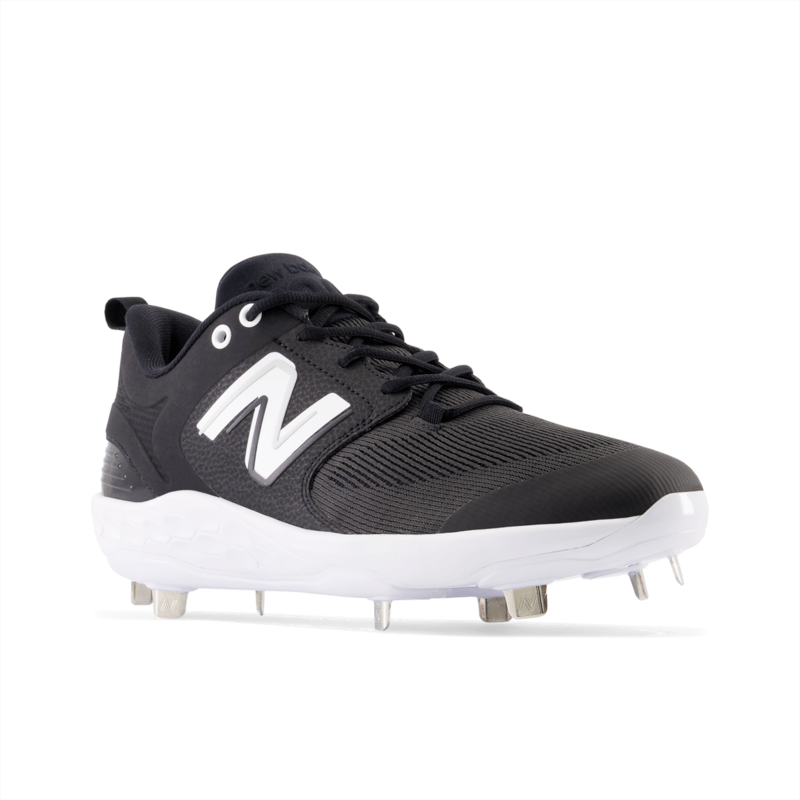 New Balance Men's Fresh Foam X 3000 V6 Metal Baseball Cleat - L3000BK6 Baseball Footwear Adult