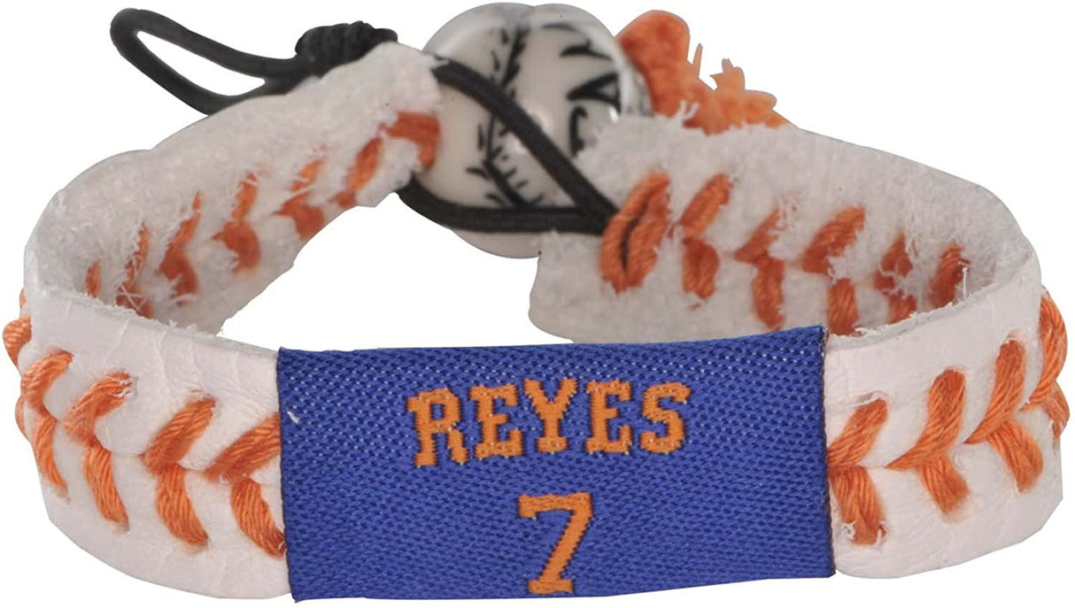 Gamewear New York Mets Jose Reyes Classic Baseball Bracelet Fan Gear MLB New York Mets