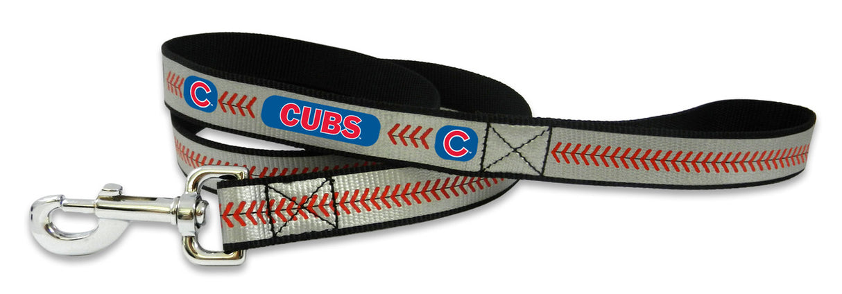 Gamewear Chicago Cubs Reflective Baseball Pet Leash Size Small Fan Gear MLB Chicago Cubs