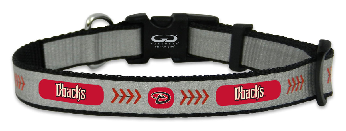 Gamewear Arizona Diamondbacks Reflective Baseball Pet Collar Size Toy Fan Gear MLB Arizona Diamondbacks