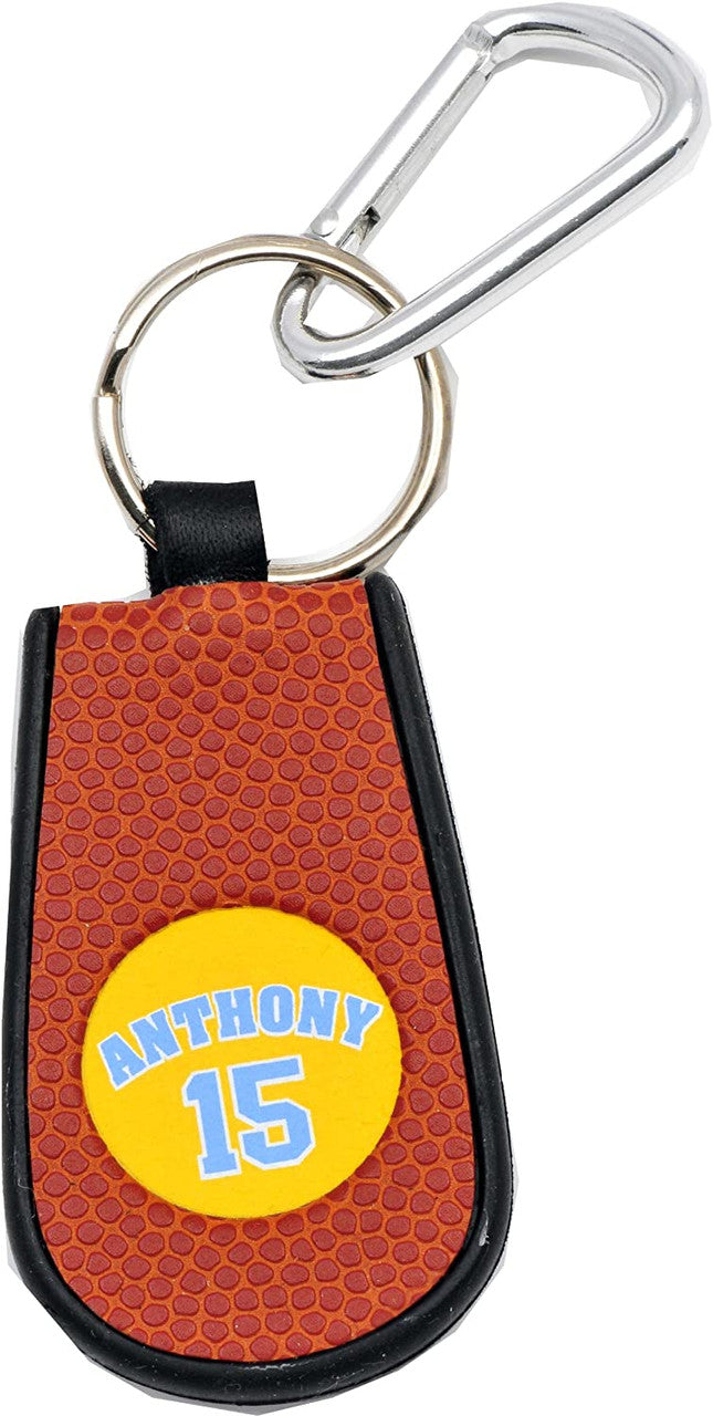 Gamewear Denver Nuggets Team Color Carmelo Anthony Basketball Keychain Fan Gear NBA Denver Nuggets