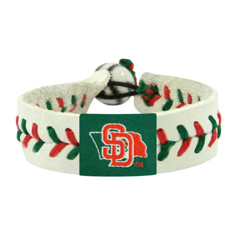 Gamewear San Diego Padres Mexican Flag Baseball Bracelet Fan Gear MLB San Diego Padres