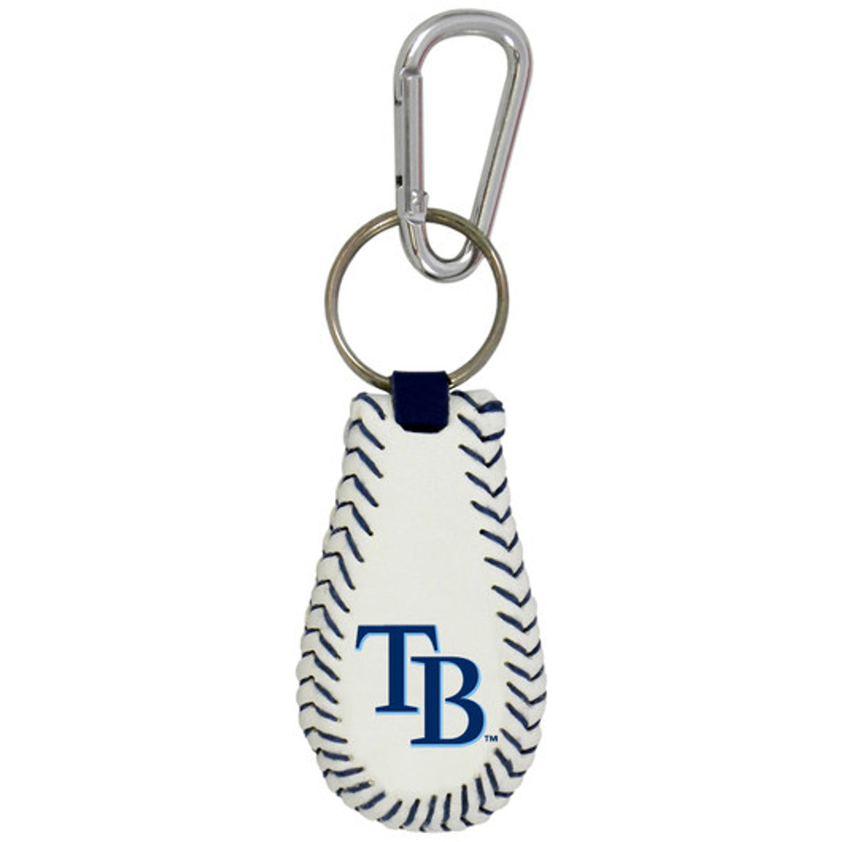 Gamewear Tampa Bay Rays Classic Baseball Keychain Fan Gear MLB Tampa Bay Rays