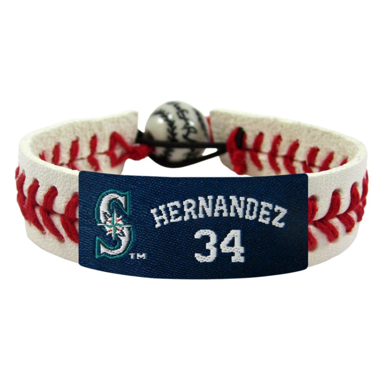GamewearSeattle Mariners Felix Hernandez Classic Baseball Bracelet Fan Gear MLB Seattle Mariners