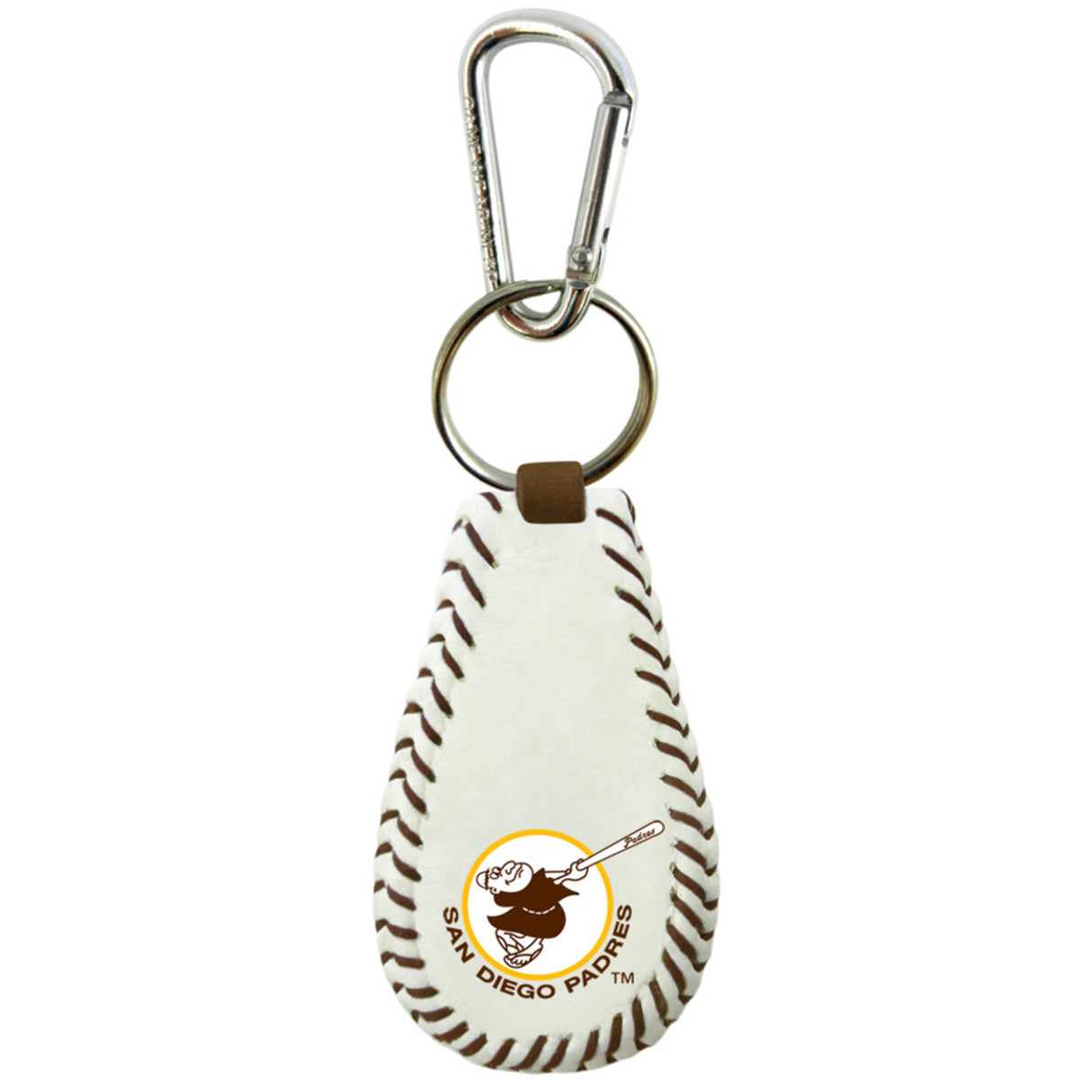 Gamewear San Diego Padres Retro Classic Baseball Keychain Fan Gear MLB San Diego Padres